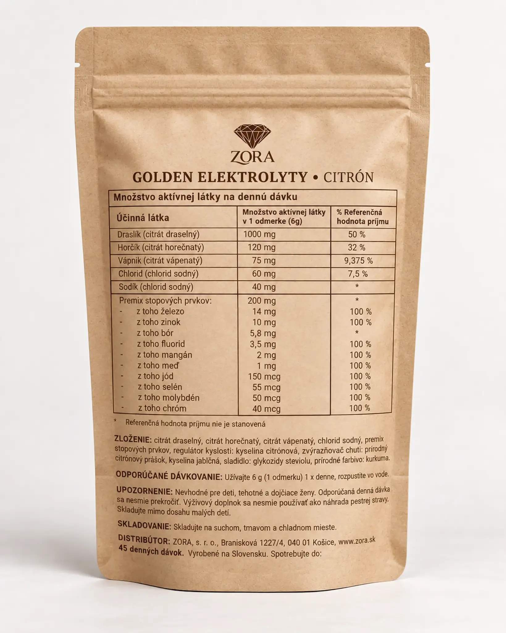 GOLDEN ELEKTROLYTY Citrón